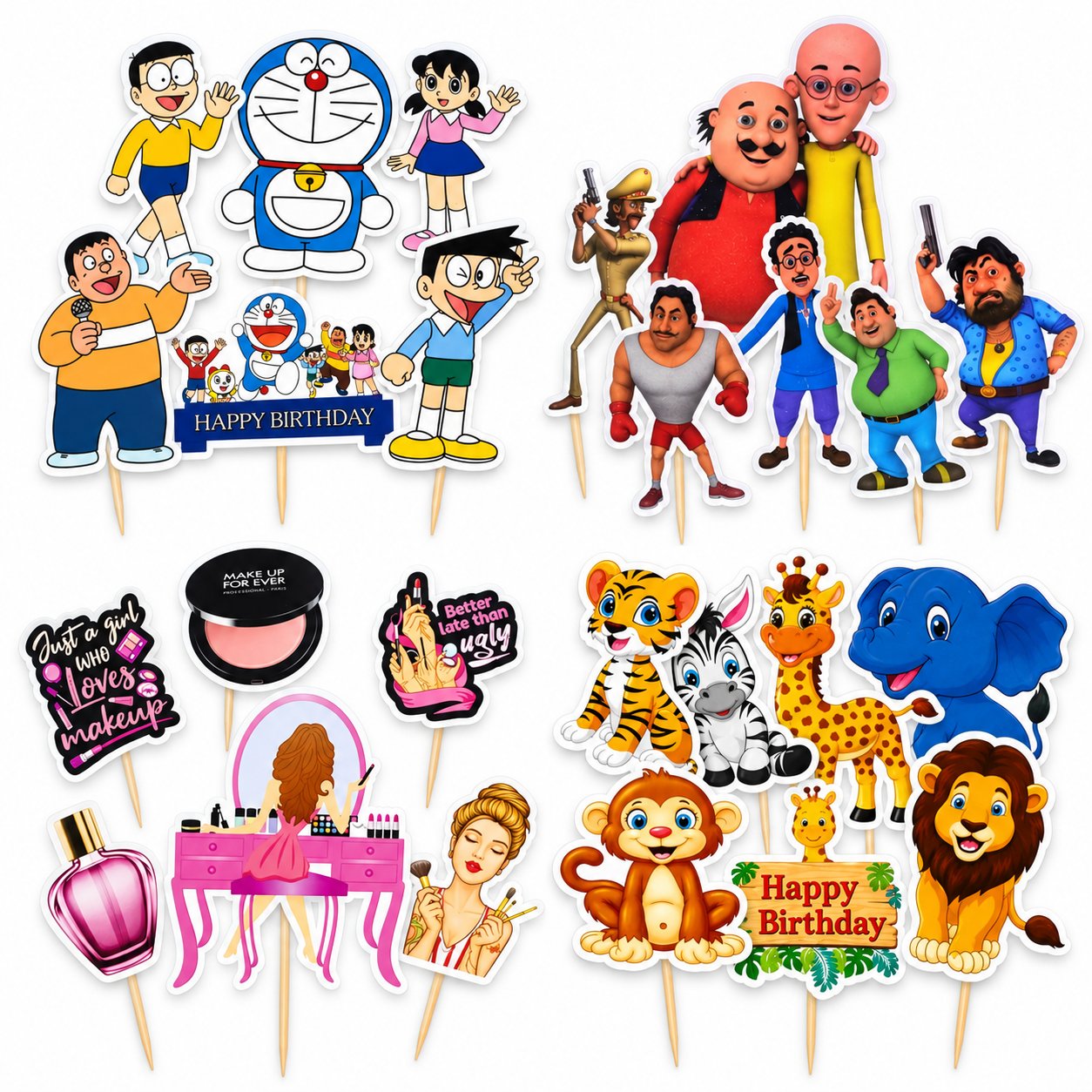 Paper Theme Cake Topper