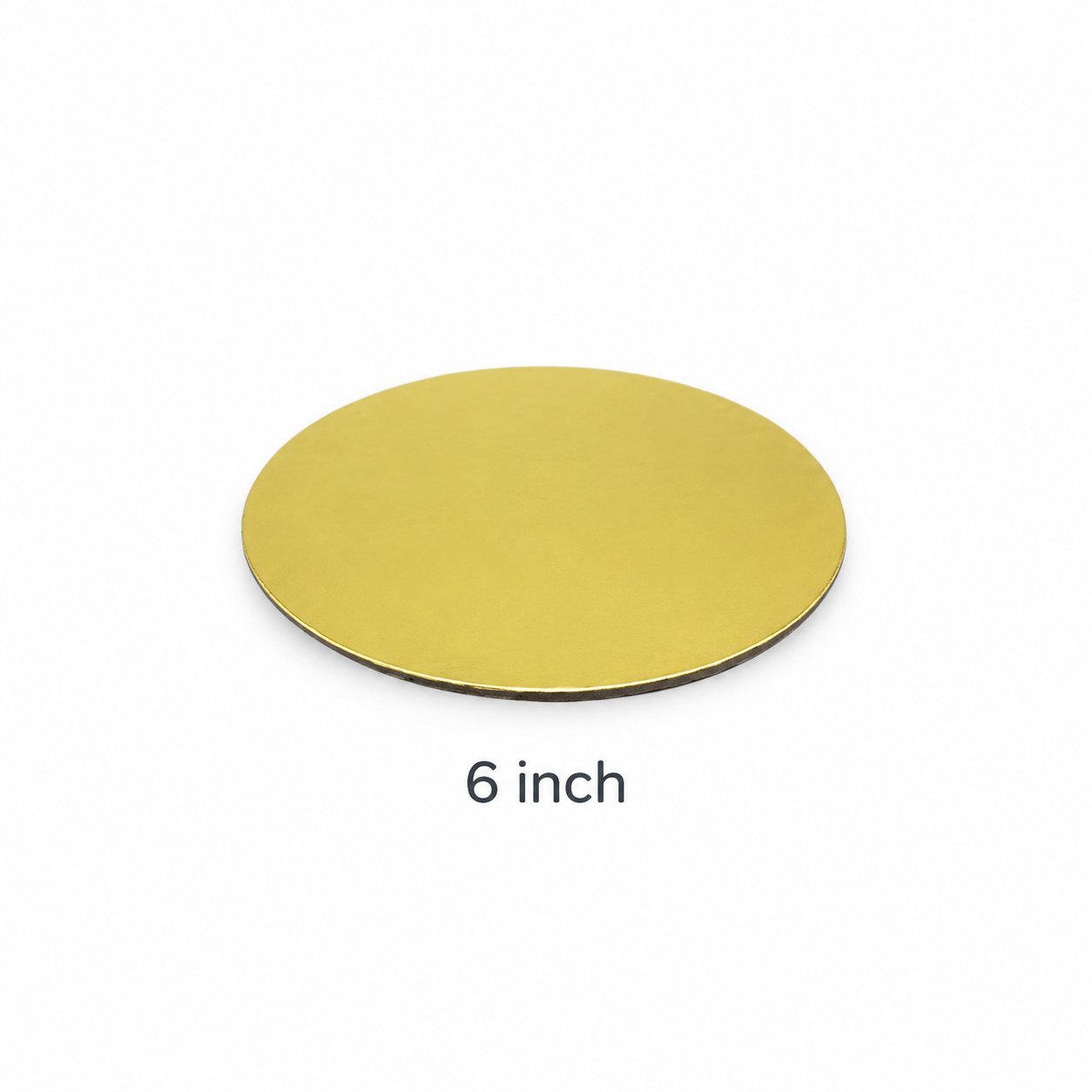 Golden Round MDF Cake Base