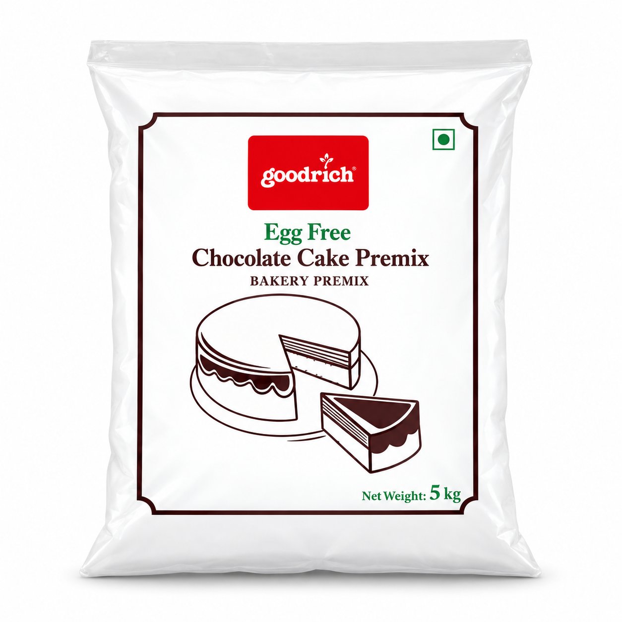 Goodrich Egg Free Chocolate Cake Premix – 5 kg