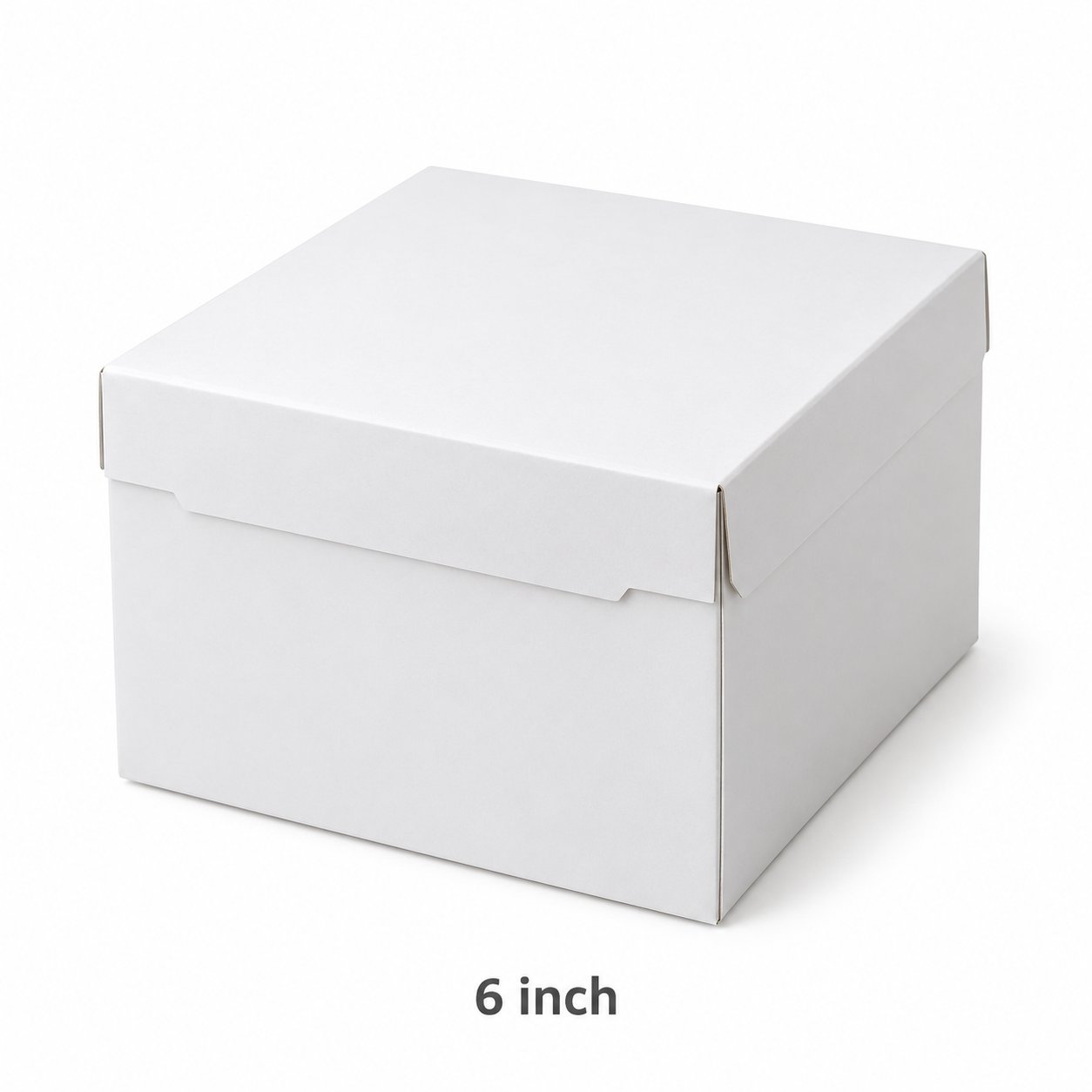 Plain White Cake Box